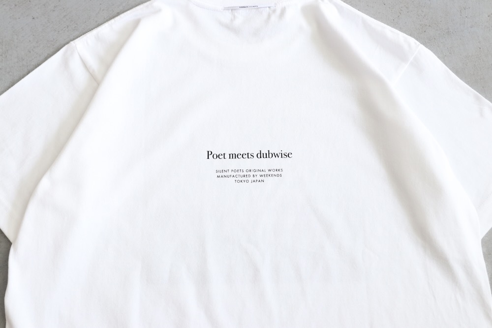 POET MEETS DUBWISE(ݥȥߡĥ֥磻) "TIME IS NOT INFINITE T-Shirt"