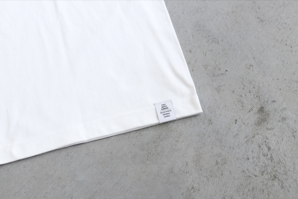 POET MEETS DUBWISE(ݥȥߡĥ֥磻) "TIME IS NOT INFINITE T-Shirt"