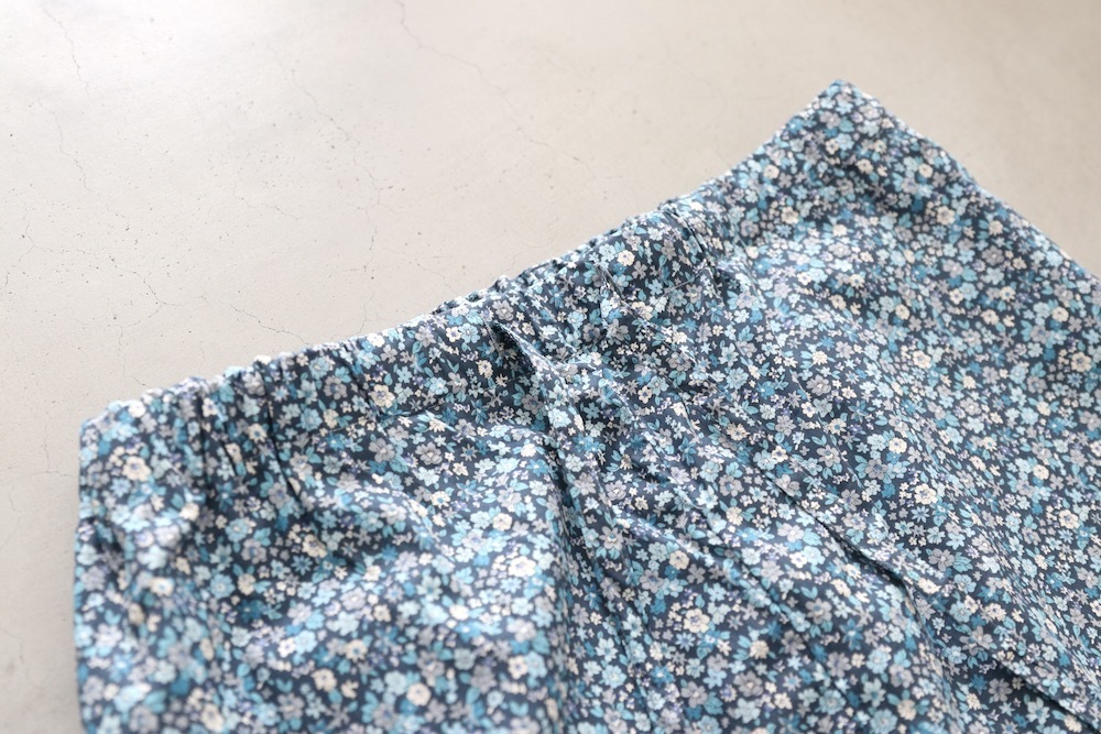 WOMEN'STOUJOURSʥȥ塼ˡRelax Pants - LIBERTY BLUE FLOWER PRINT COTTON CLOTH"