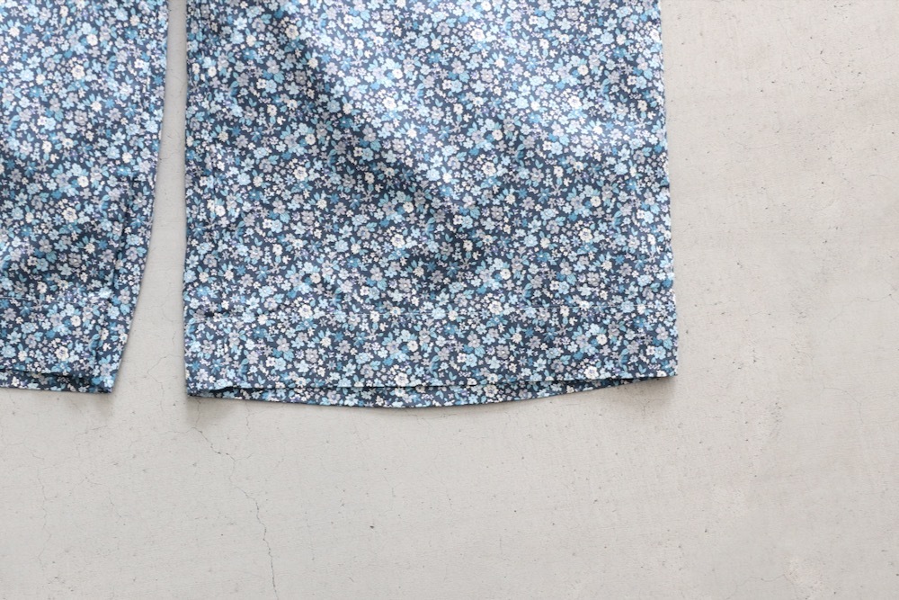 WOMEN'STOUJOURSʥȥ塼ˡRelax Pants - LIBERTY BLUE FLOWER PRINT COTTON CLOTH"