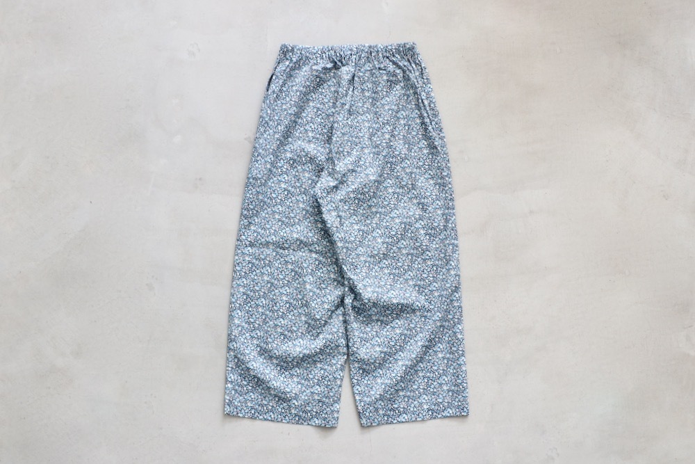 WOMEN'STOUJOURSʥȥ塼ˡRelax Pants - LIBERTY BLUE FLOWER PRINT COTTON CLOTH"