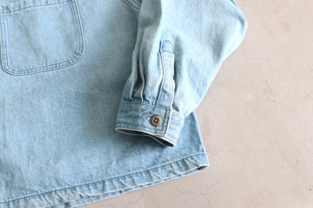 C.E(��������) "WASHED DENIM SHORT SHIRT JACKET"