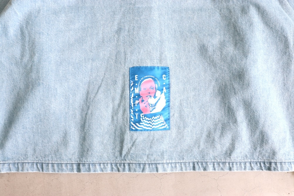 C.E(��������) "WASHED DENIM SHORT SHIRT JACKET"