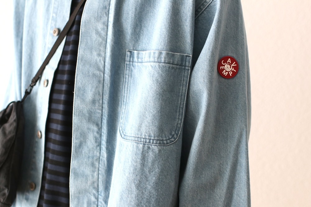 C.E(��������) "WASHED DENIM SHORT SHIRT JACKET"