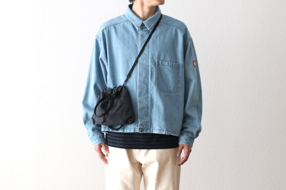 C.E(��������) "WASHED DENIM SHORT SHIRT JACKET"