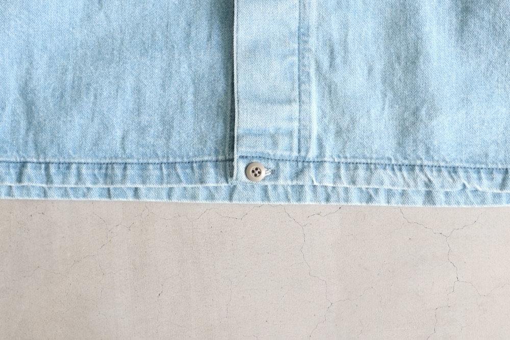 C.E(��������) "WASHED DENIM SHORT SHIRT JACKET"