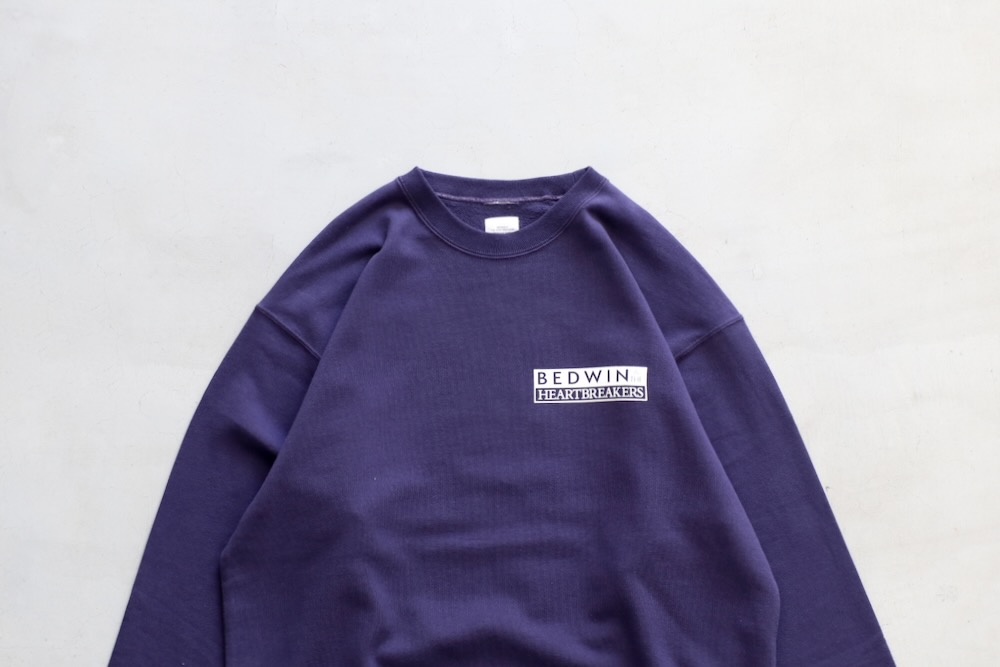 BEDWIN & THE HEARTBREAKERS�ʥ٥ɥ����󥢥�ɥ��ϡ��ȥ֥쥤��������"L/S PRINTED C-NECK SWEAT "M.GORE""