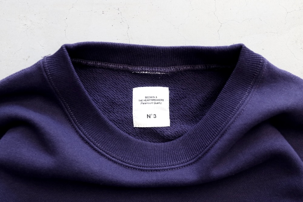 BEDWIN & THE HEARTBREAKERS�ʥ٥ɥ����󥢥�ɥ��ϡ��ȥ֥쥤��������"L/S PRINTED C-NECK SWEAT "M.GORE""