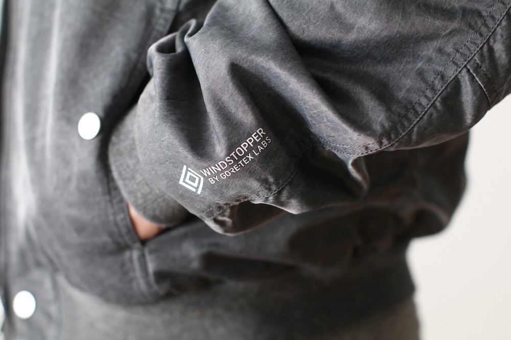 ��WINDSTOPPER��nonnative(�Υ�ͥ��ƥ���) "TROOPER BLOUSON NYLON TWILL PIGMENT DYE WITH WINDSTOPPER"