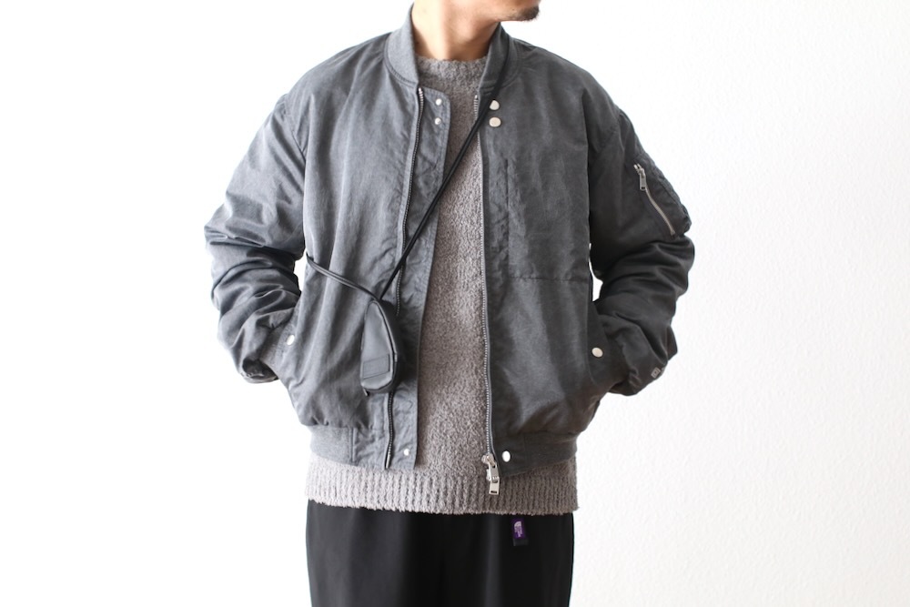 ��WINDSTOPPER��nonnative(�Υ�ͥ��ƥ���) "TROOPER BLOUSON NYLON TWILL PIGMENT DYE WITH WINDSTOPPER"