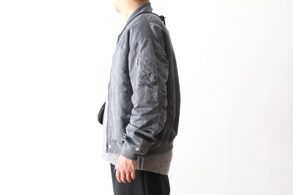 ��WINDSTOPPER��nonnative(�Υ�ͥ��ƥ���) "TROOPER BLOUSON NYLON TWILL PIGMENT DYE WITH WINDSTOPPER"
