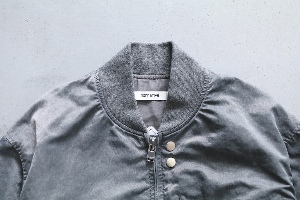 ��WINDSTOPPER��nonnative(�Υ�ͥ��ƥ���) "TROOPER BLOUSON NYLON TWILL PIGMENT DYE WITH WINDSTOPPER"