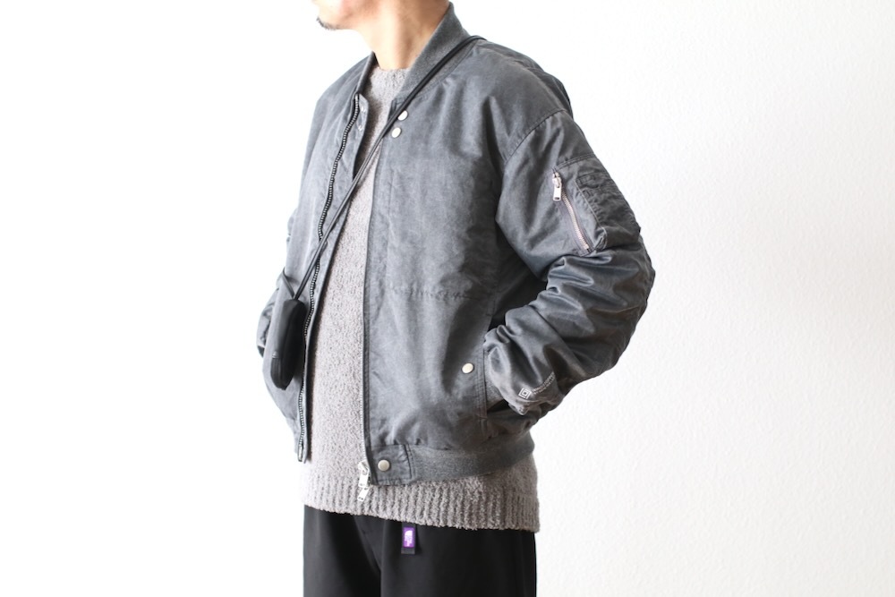 ��WINDSTOPPER��nonnative(�Υ�ͥ��ƥ���) "TROOPER BLOUSON NYLON TWILL PIGMENT DYE WITH WINDSTOPPER"