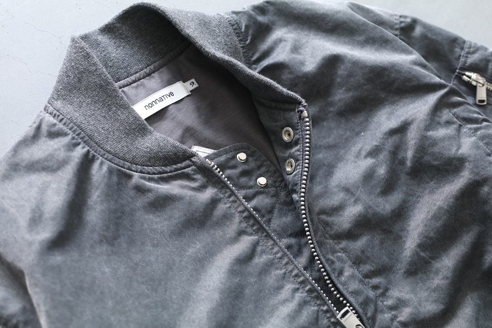 ��WINDSTOPPER��nonnative(�Υ�ͥ��ƥ���) "TROOPER BLOUSON NYLON TWILL PIGMENT DYE WITH WINDSTOPPER"