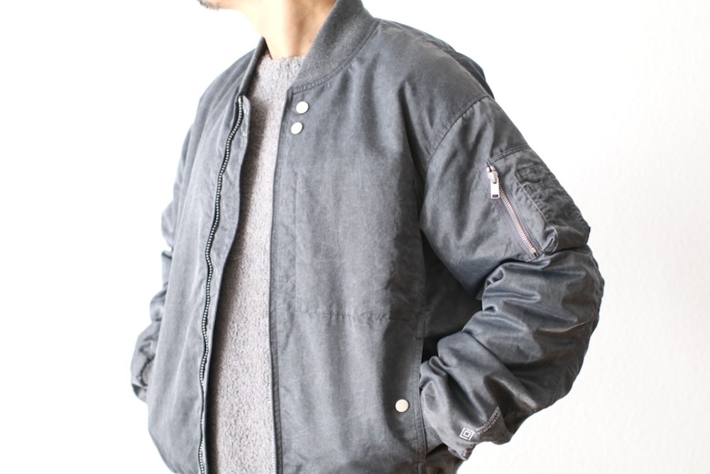 ��WINDSTOPPER��nonnative(�Υ�ͥ��ƥ���) "TROOPER BLOUSON NYLON TWILL PIGMENT DYE WITH WINDSTOPPER"