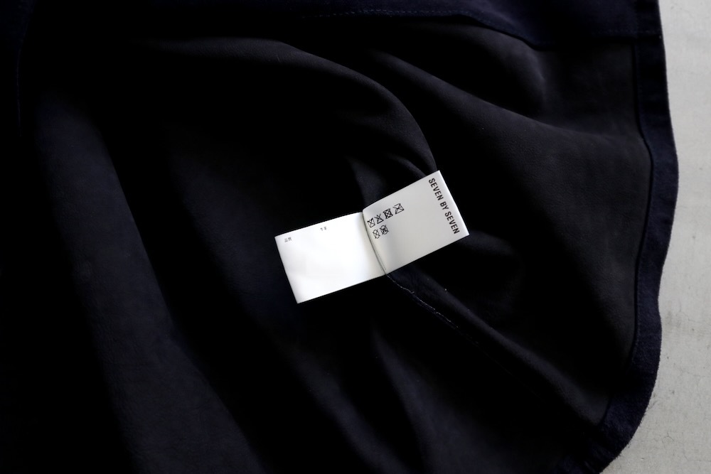SEVEN BY SEVEN (���֥�Х����֥�) "LEATHER FATIGUE SHIRTS - Milled cow nubuck -"