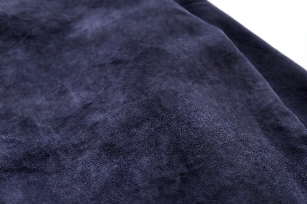 SEVEN BY SEVEN (֥Х֥) "LEATHER FATIGUE SHIRTS - Milled cow nubuck -"