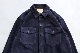 SEVEN BY SEVEN (֥Х֥) "LEATHER FATIGUE SHIRTS - Milled cow nubuck -"