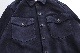 SEVEN BY SEVEN (֥Х֥) "LEATHER FATIGUE SHIRTS - Milled cow nubuck -"