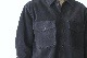 SEVEN BY SEVEN (֥Х֥) "LEATHER FATIGUE SHIRTS - Milled cow nubuck -"