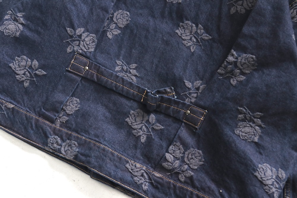 Needles(ˡɥ륺) "M.W. Jean Jacket - 13oz Denim / Rose Jq."