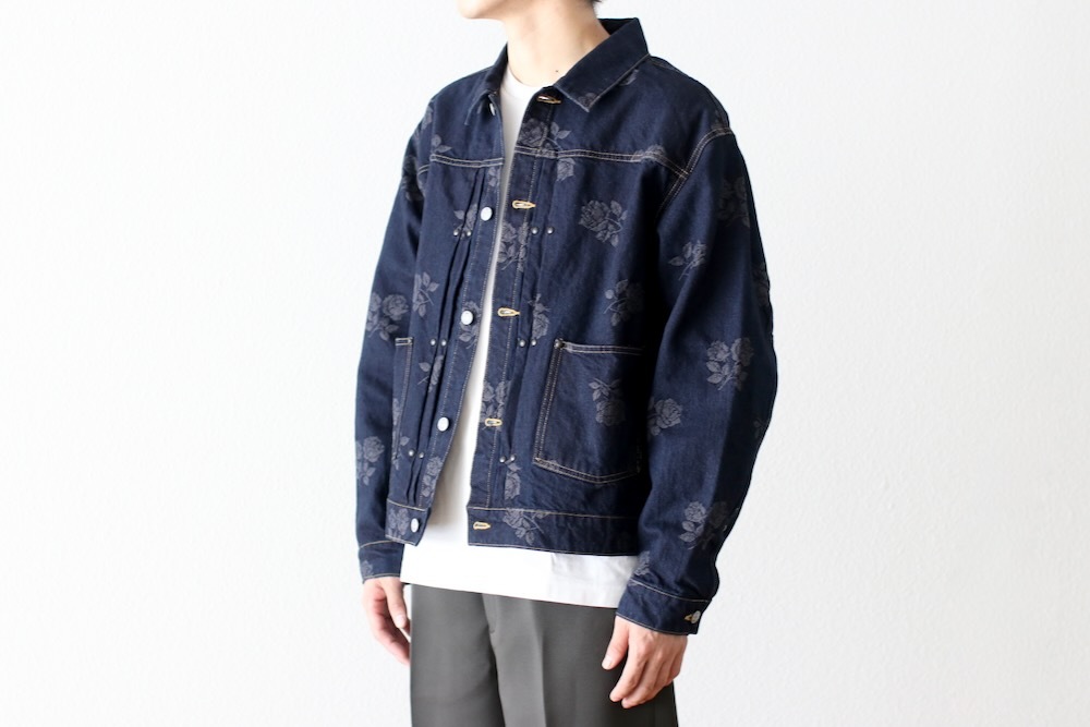 Needles ニードルス 23ss デニムジャケット M 美品】23SS NEEDLES ニードルス デニムジャケット Gジャン M