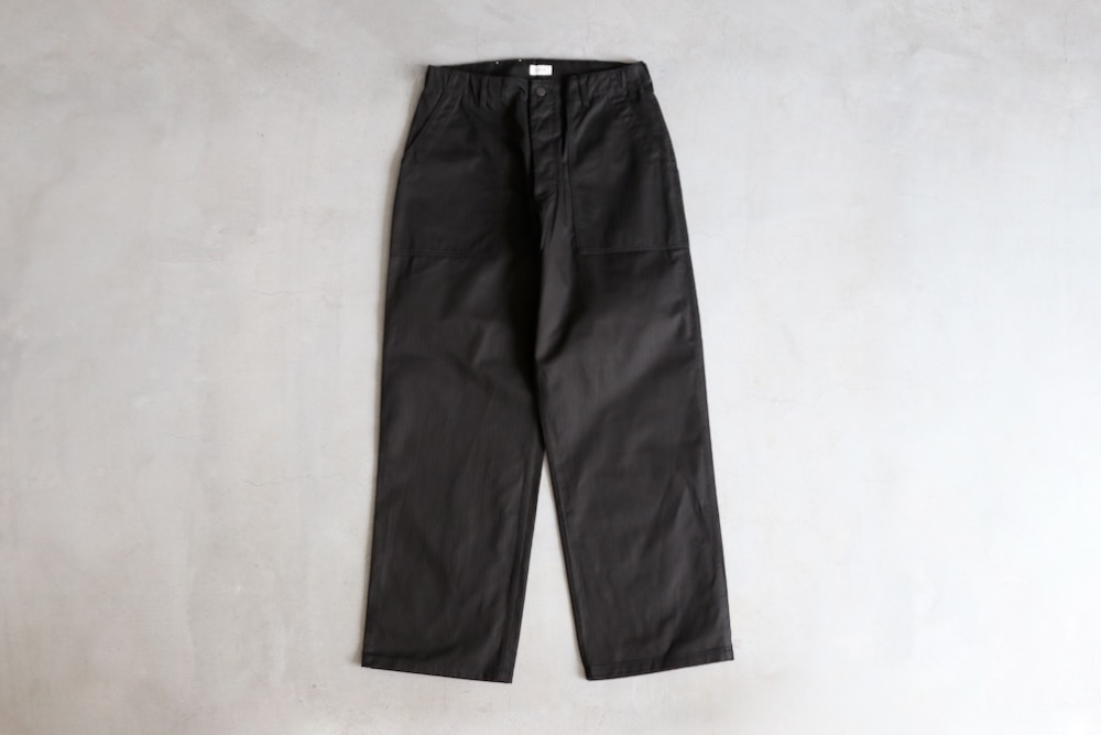 CIOTA Denim Baker Pants , Medium Dark Blue Damage – Navyblue