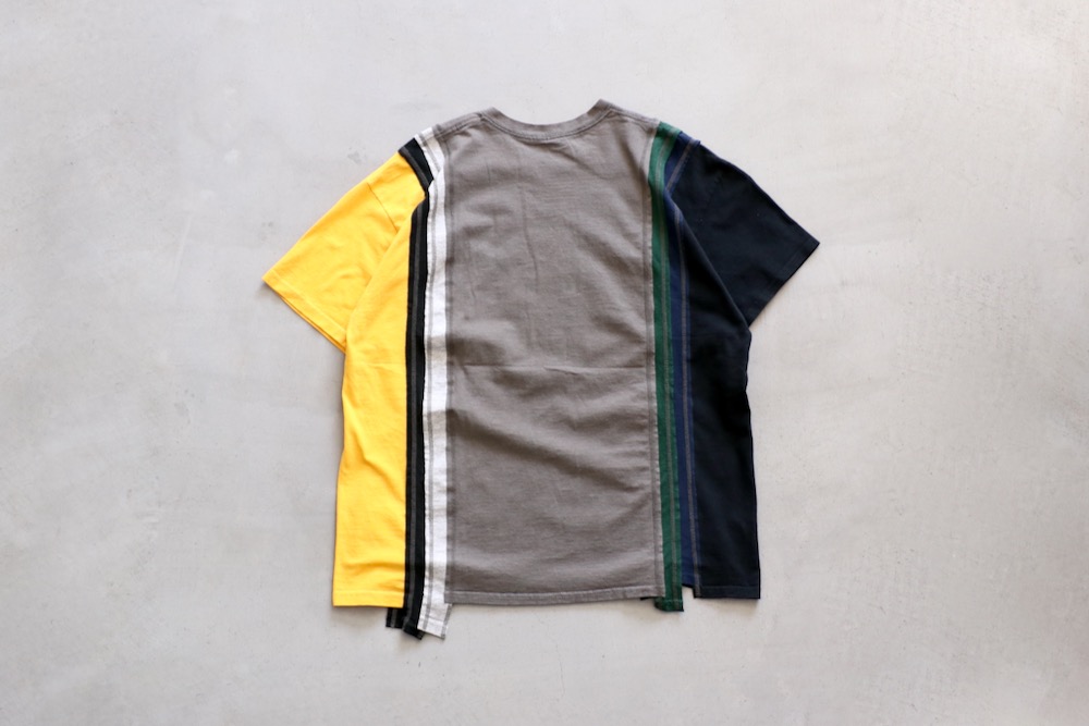 Rebuild by Needles(��ӥ�ɥХ��ˡ��ɥ륺)  "7 Cuts Wide Tee - College"