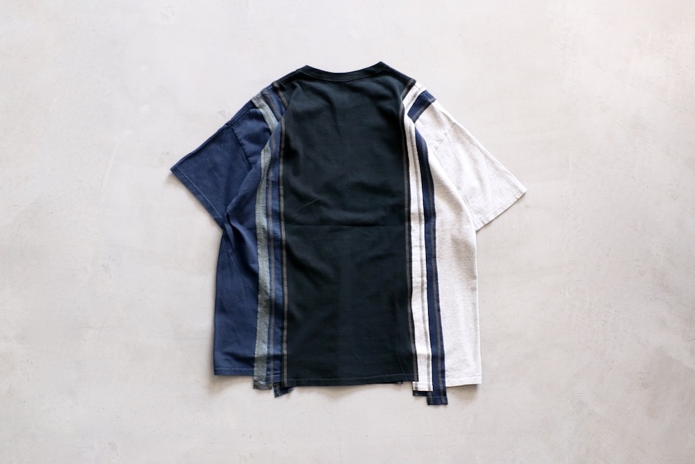 新品Rebuild by Needles 7 Cuts Wide Tee 再構築 Rebuild by Needles(リビルドバイニードルズ) 