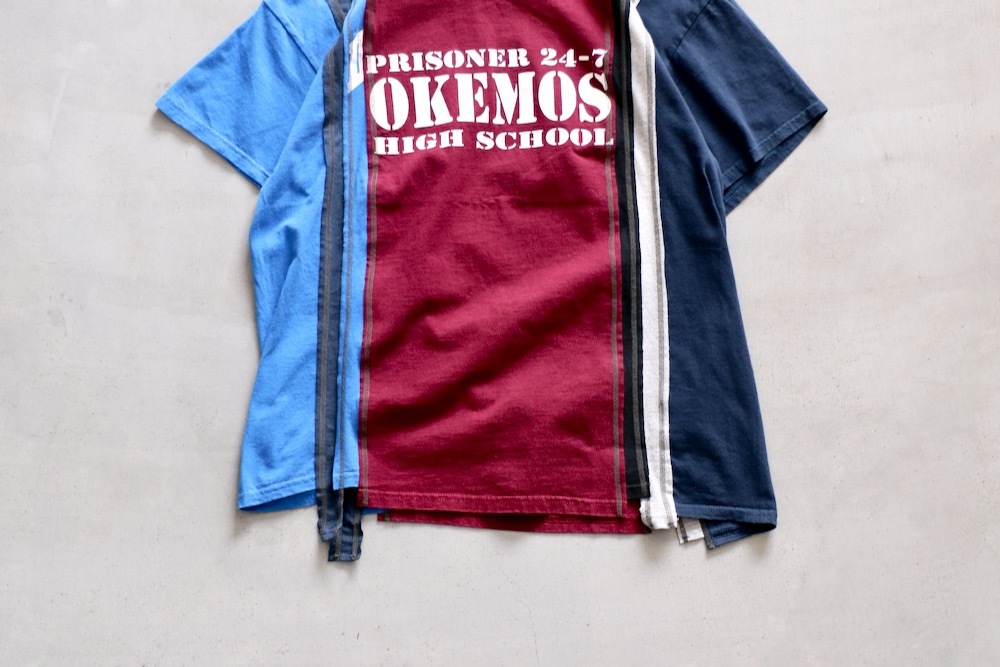 Rebuild by Needles(��ӥ�ɥХ��ˡ��ɥ륺)  "7 Cuts Wide Tee - College"