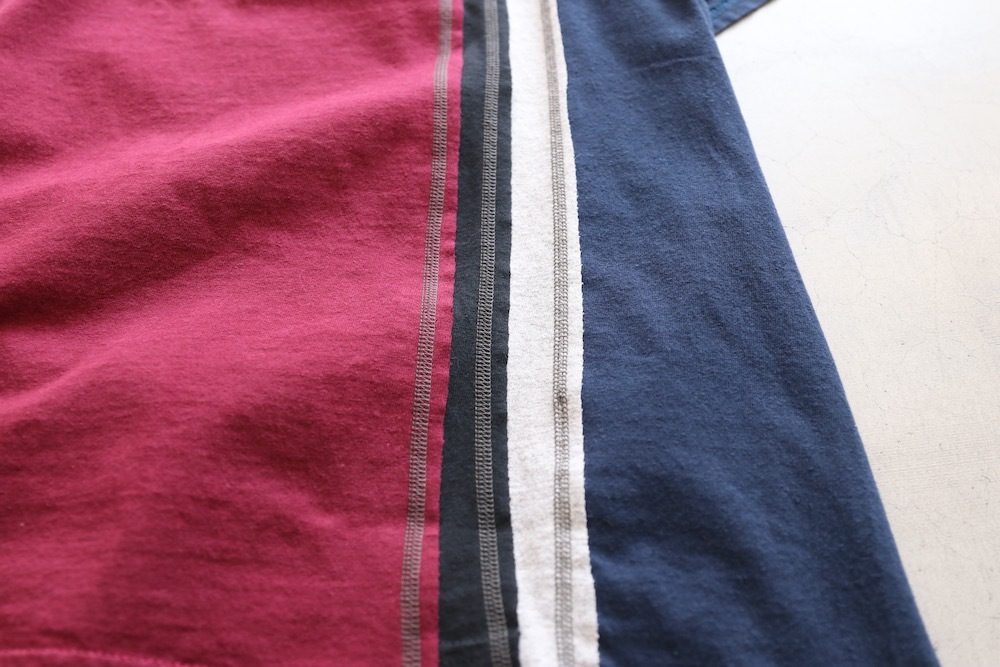 Rebuild by Needles(��ӥ�ɥХ��ˡ��ɥ륺)  "7 Cuts Wide Tee - College"