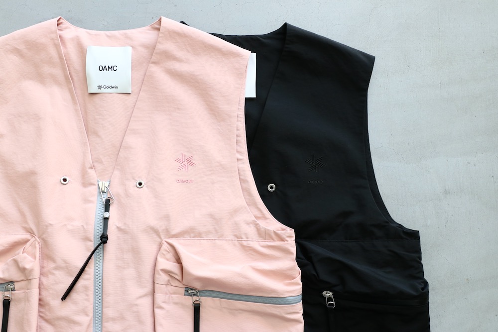 oamc goldwin vest オーエーエムシー　ゴールドウイン　ベスト OAMC × Goldwin/VEST (BLACK)