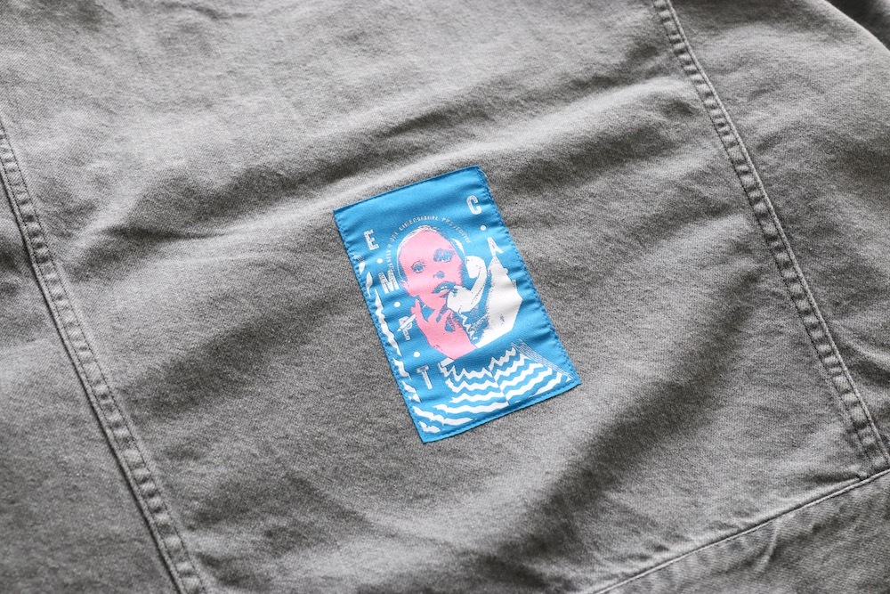 C.E(��������) "WASHED BLACK DENIM TRUCKER JACKET"