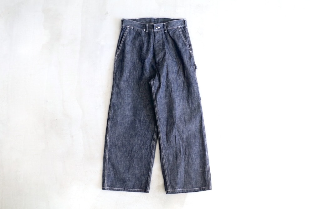 WOMEN'S】TOUJOURS（トゥジュー）“Classic Painter Pants - 10.5OZ
