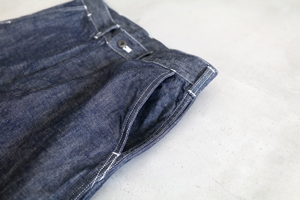 WOMEN'S】TOUJOURS（トゥジュー）“Classic Painter Pants - 10.5OZ