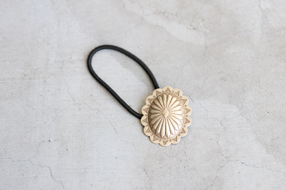 インディアンジュエリーオーバルヘアアクセサリー Indian Jewelry (インディアン ジュエリー) 