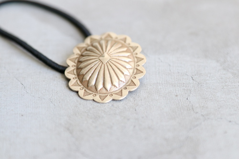 Indian Jewelry (����ǥ����� ���奨�꡼) "Silver Stamp Concho -Oval-"