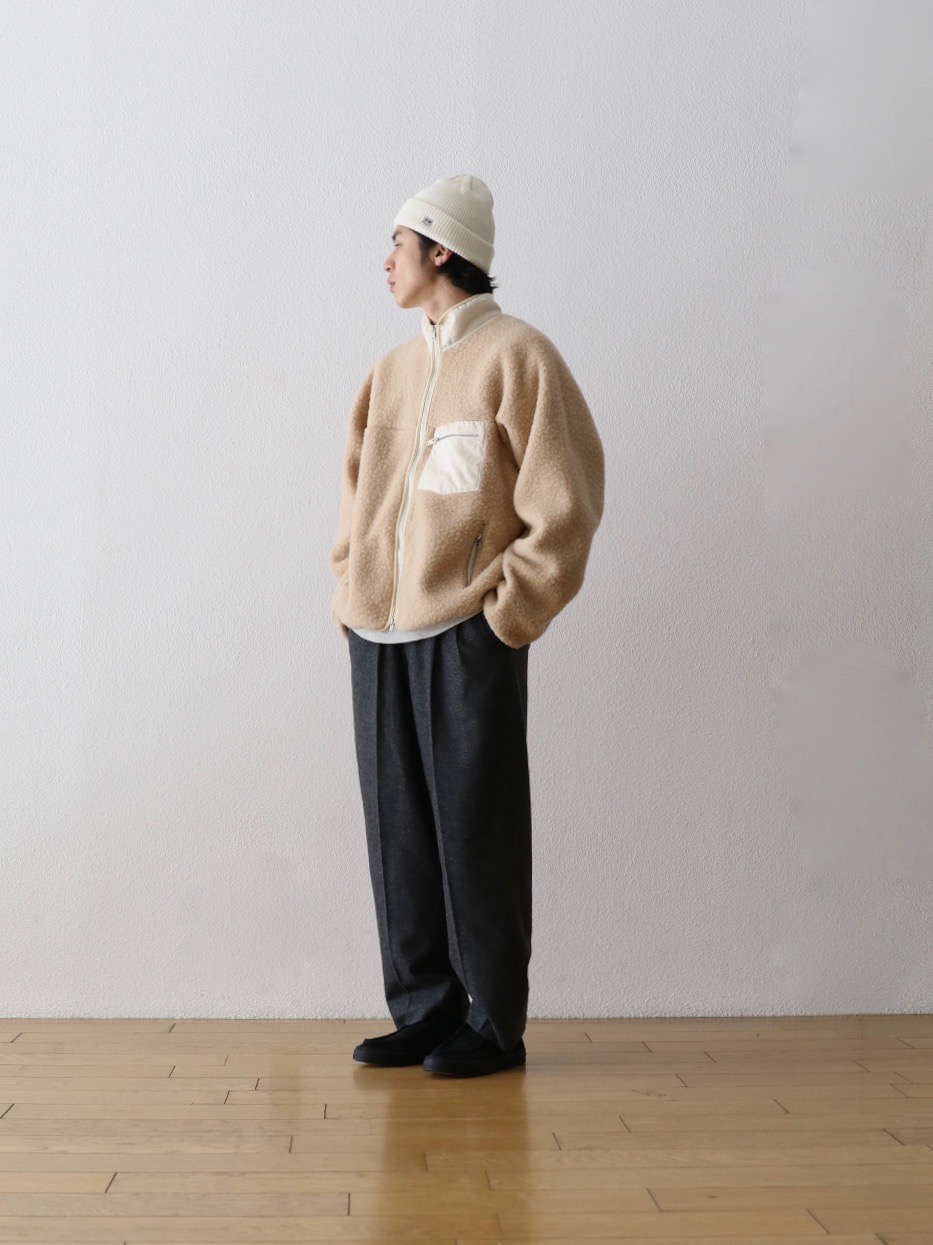 ents. () "Camel Boa Blouson"