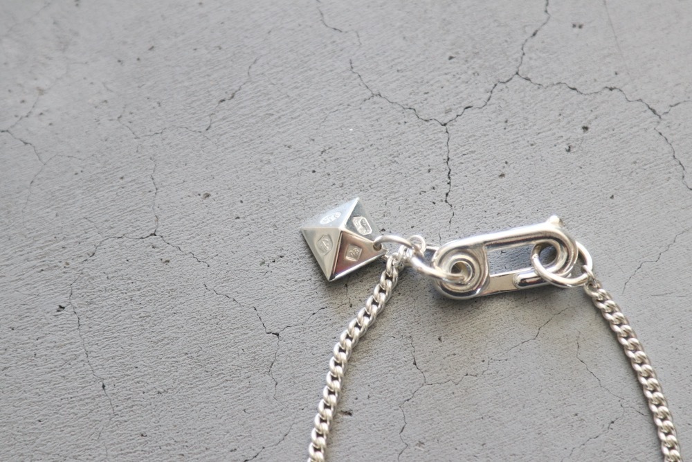 BUNNEY(�Хˡ�) "M Hook w/Stud Bracelet 925 Silver"