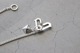 BUNNEY(�Хˡ�) "M Hook w/Stud Bracelet 925 Silver"