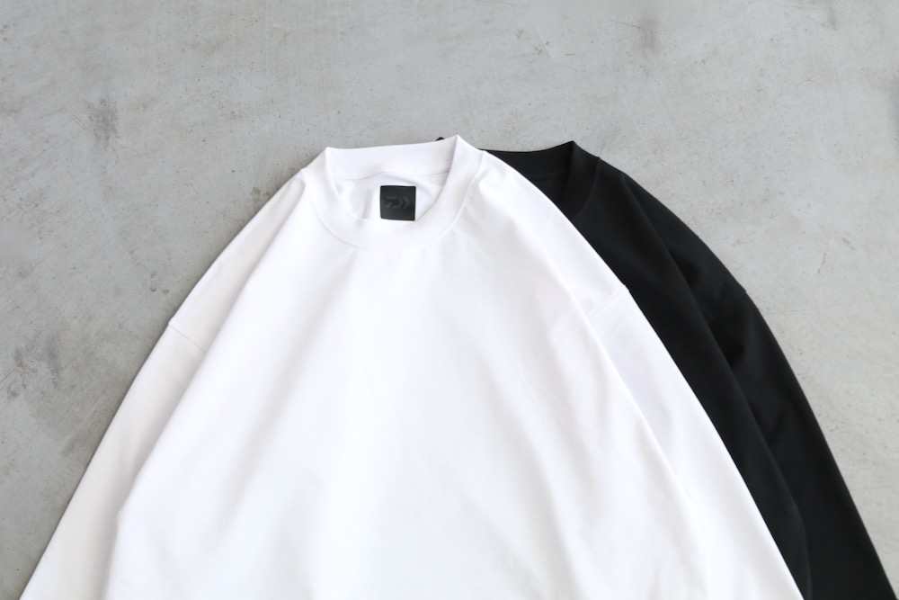 DAIWA PIER38 TECH LINE TEE 白 黒 M ジャージ DAIWA PIER39 / TECH LIGHTWEIGHT S/S TEE (Black)