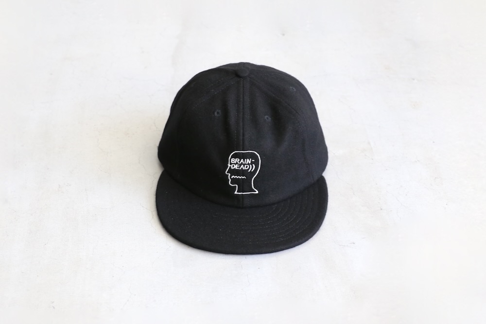 BRAIN DEAD (֥쥤ǥå) "FLANNEL LOGOHEAD 6 PANEL HAT"