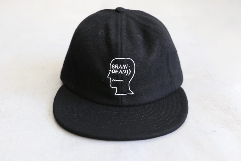 BRAIN DEAD (֥쥤ǥå) "FLANNEL LOGOHEAD 6 PANEL HAT"