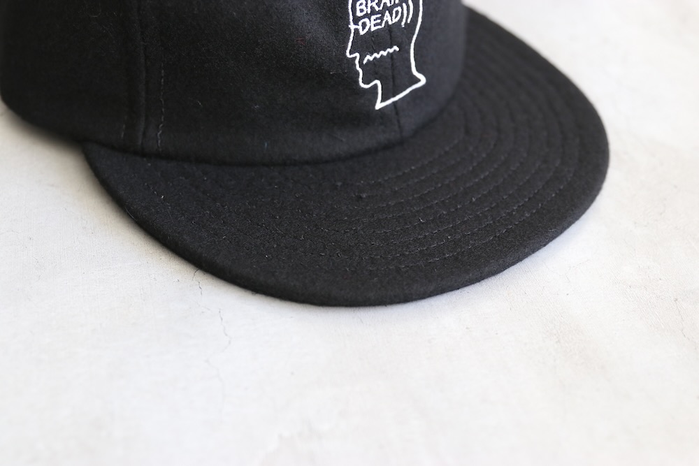 BRAIN DEAD (֥쥤ǥå) "FLANNEL LOGOHEAD 6 PANEL HAT"