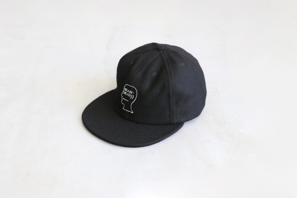 BRAIN DEAD (֥쥤ǥå) "FLANNEL LOGOHEAD 6 PANEL HAT"
