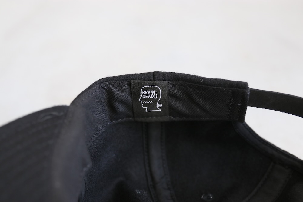 BRAIN DEAD (֥쥤ǥå) "FLANNEL LOGOHEAD 6 PANEL HAT"