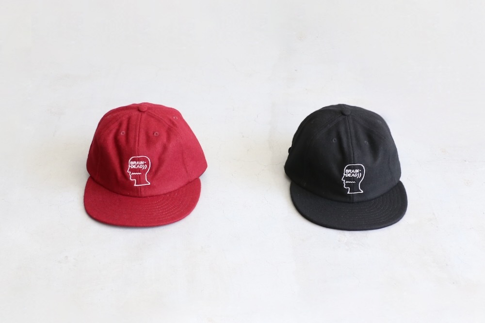 BRAIN DEAD (֥쥤ǥå) "FLANNEL LOGOHEAD 6 PANEL HAT"