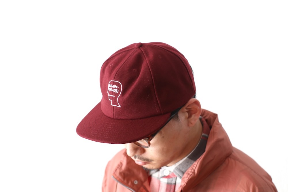 BRAIN DEAD (�֥쥤��ǥå�) "FLANNEL LOGOHEAD 6 PANEL HAT"