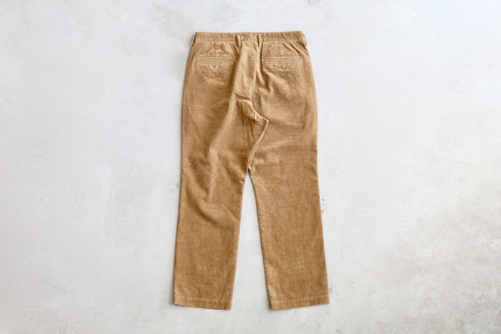 nonnative(�Υ�ͥ��ƥ���) "OFFICER CHINO TROUSERS COTTON CORD SULFUR DYE"