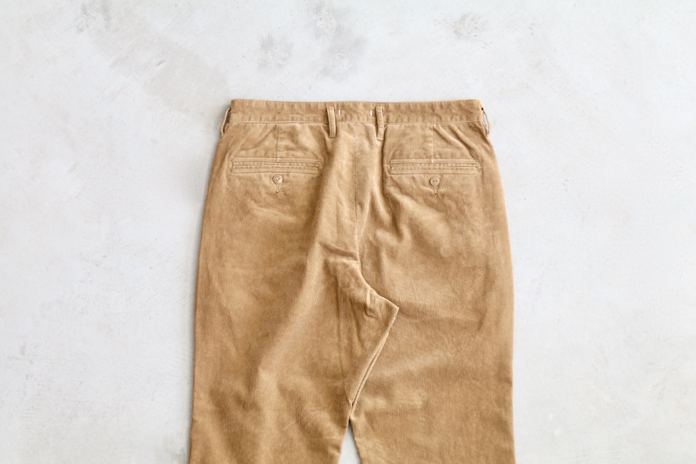 nonnative(�Υ�ͥ��ƥ���) "OFFICER CHINO TROUSERS COTTON CORD SULFUR DYE"